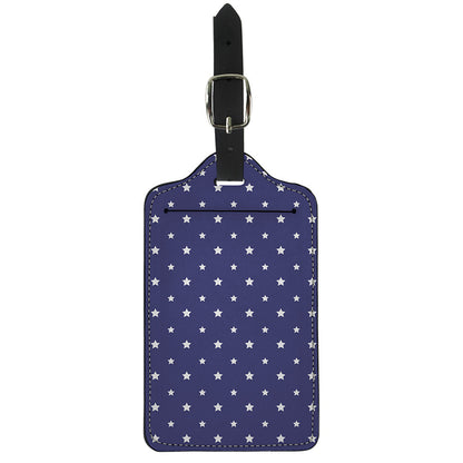 American Little Star Pattern Print Luggage Tag