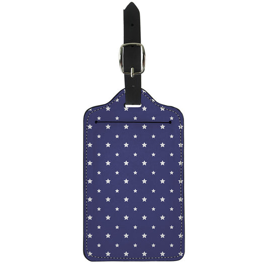 American Little Star Pattern Print Luggage Tag