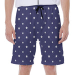 American Little Star Pattern Print Men's Beach Shorts