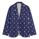 American Little Star Pattern Print Men's Blazer
