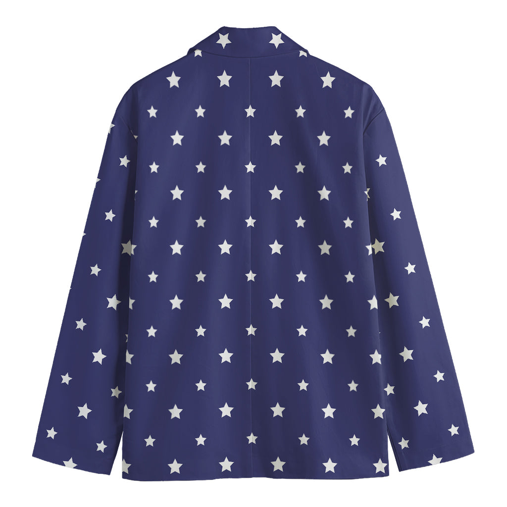 American Little Star Pattern Print Men's Blazer