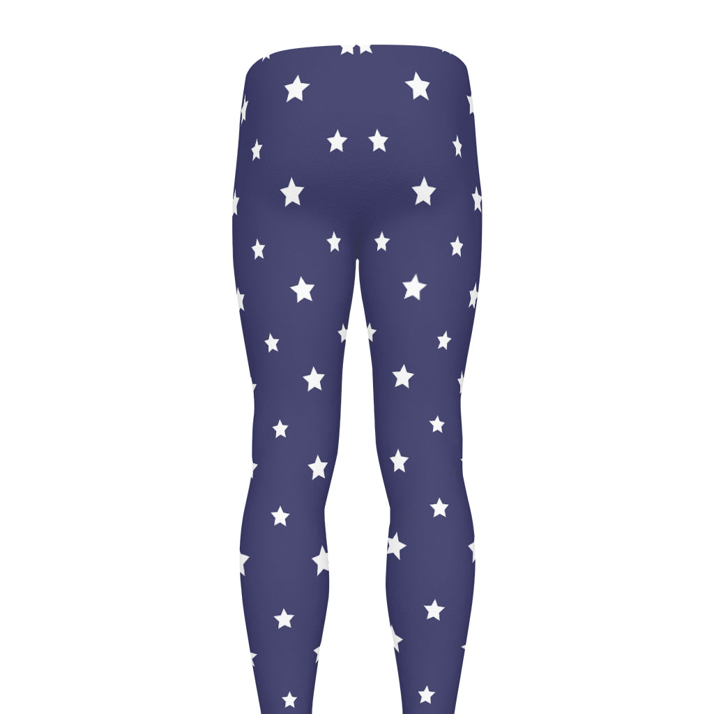 American Little Star Pattern Print Men's leggings