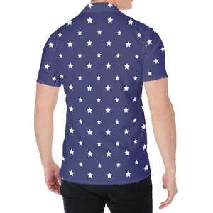 American Little Star Pattern Print Men's Shirt