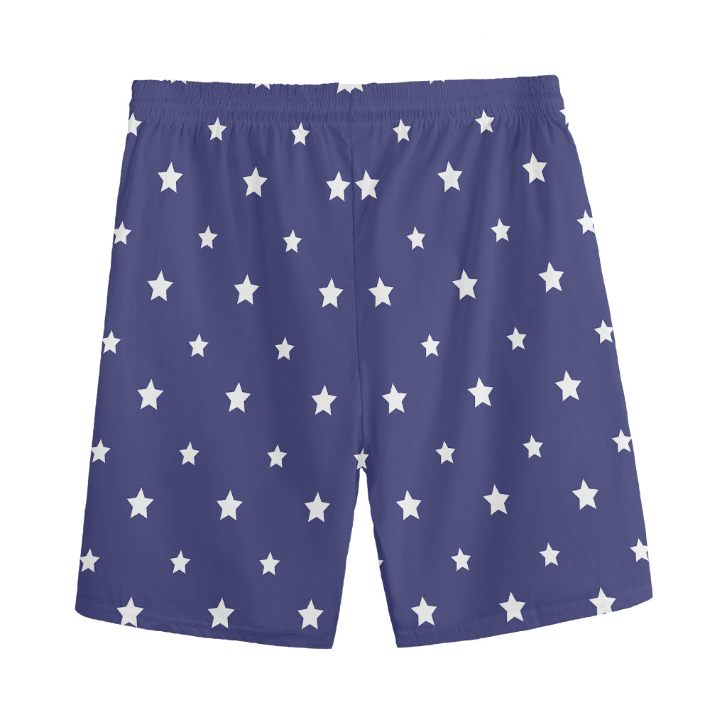 American Little Star Pattern Print Men's Sports Shorts