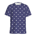 American Little Star Pattern Print Men's Athletic T-Shirt