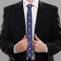 American Little Star Pattern Print Necktie