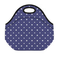 American Little Star Pattern Print Neoprene Lunch Bag