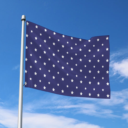 American Little Star Pattern Print Polyester Flag