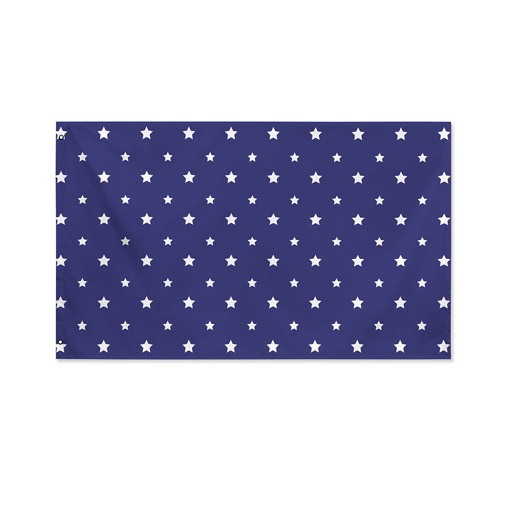 American Little Star Pattern Print Polyester Flag