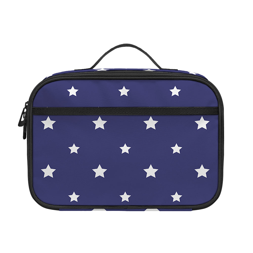 American Little Star Pattern Print Portable Lunch Bag