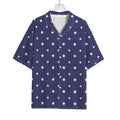 American Little Star Pattern Print Rayon Hawaiian Shirt
