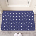 American Little Star Pattern Print Rubber Doormat