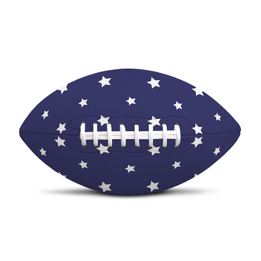 American Little Star Pattern Print Rugby Ball