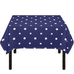 American Little Star Pattern Print Tablecloth