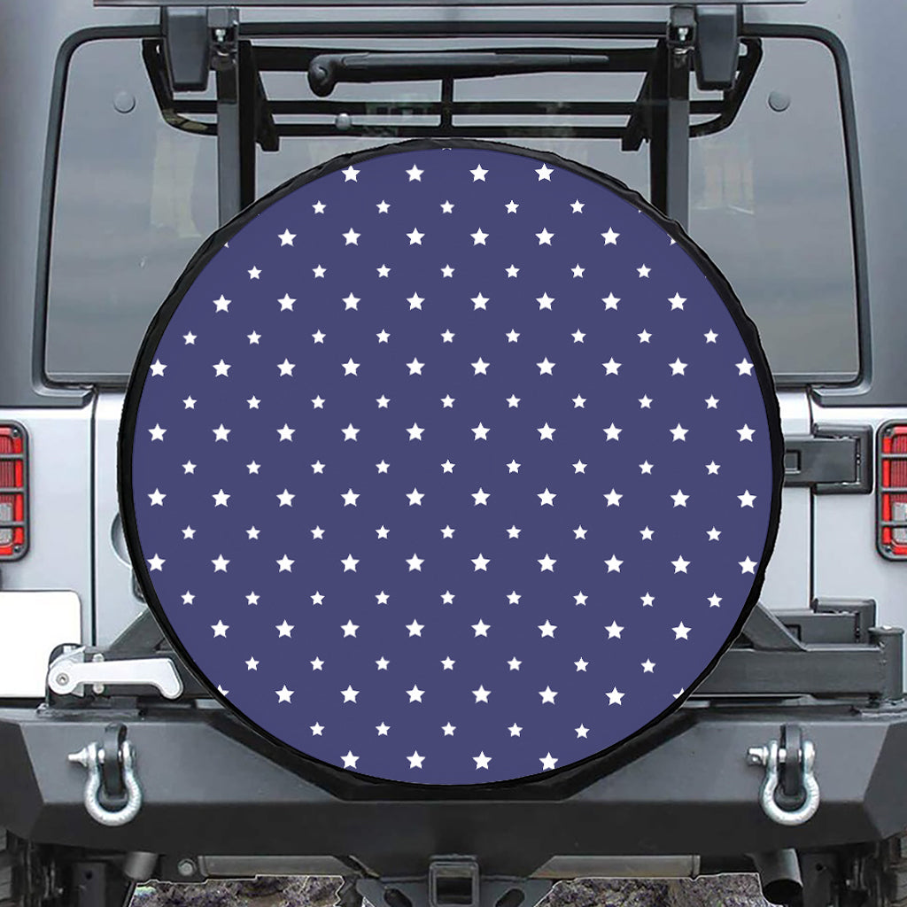 American Little Star Pattern Print Tire Cover