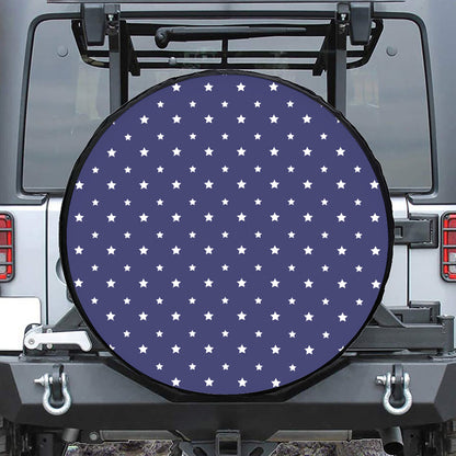 American Little Star Pattern Print Tire Cover