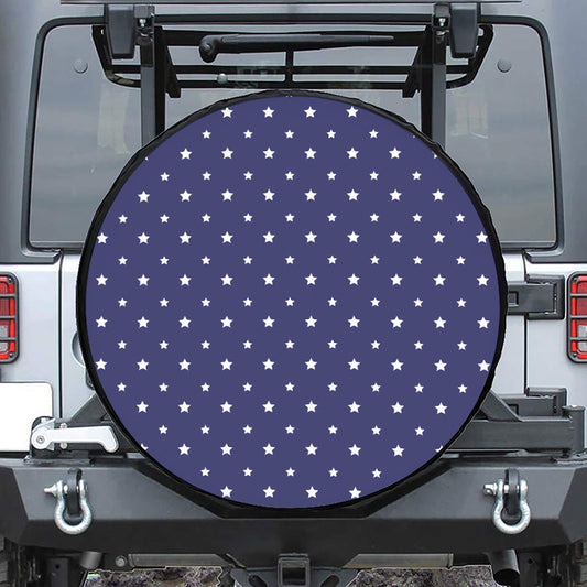 American Little Star Pattern Print Tire Cover