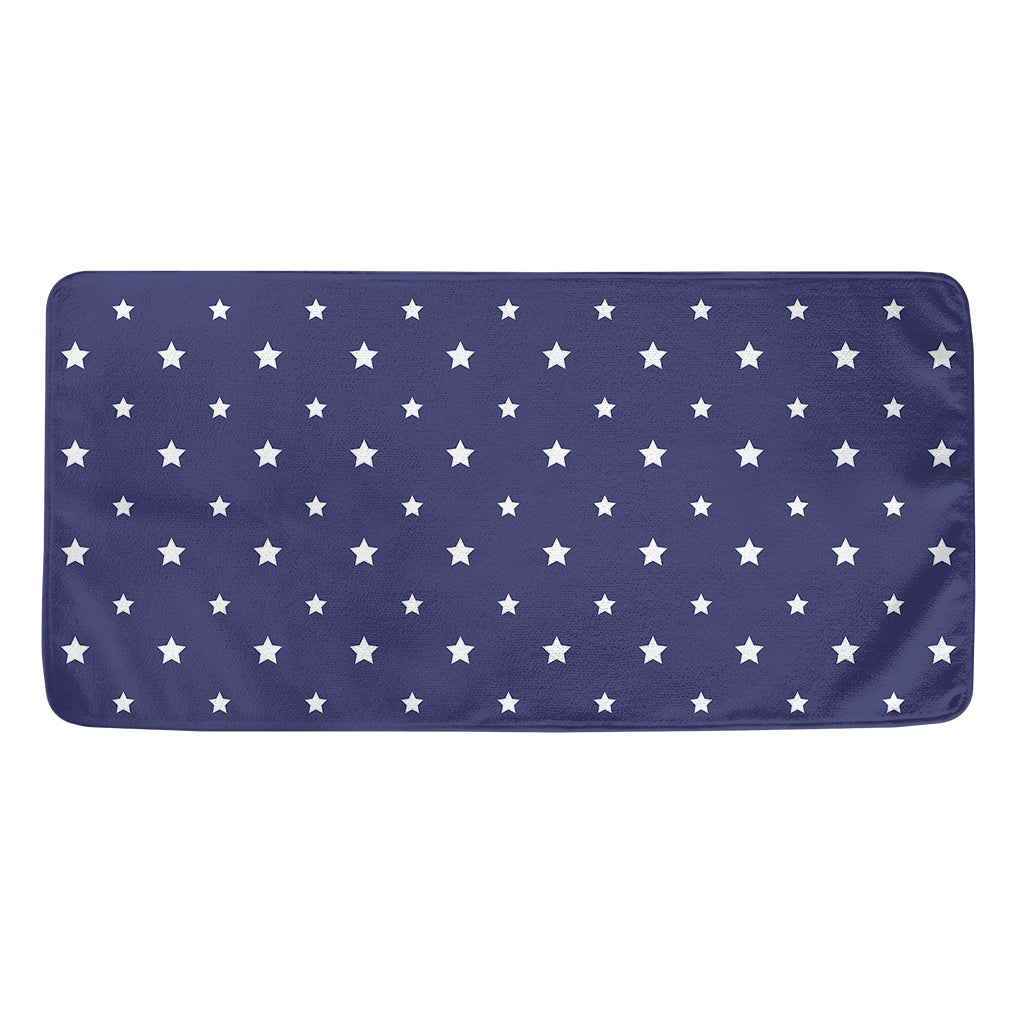 American Little Star Pattern Print Towel