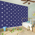 American Little Star Pattern Print Wall Sticker