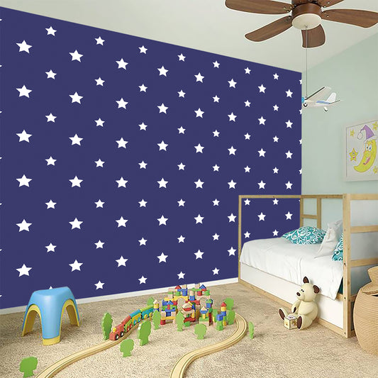 American Little Star Pattern Print Wall Sticker