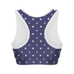 American Little Star Pattern Print Women's Sports Bra