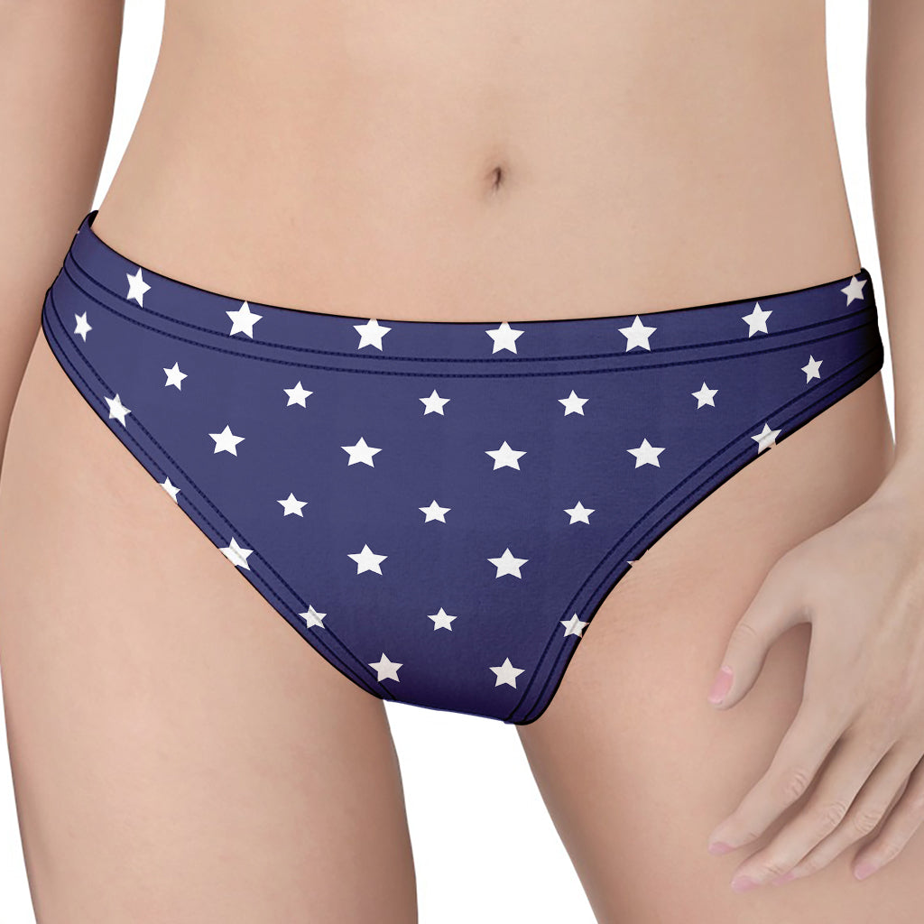 American Little Star Pattern Print Women's Thong