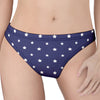 American Little Star Pattern Print Women's Thong