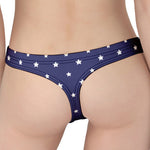 American Little Star Pattern Print Women's Thong