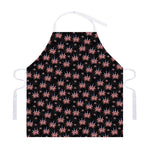 American Marijuana Leaf Pattern Print Adjustable Apron
