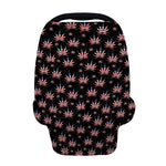 American Marijuana Leaf Pattern Print Baby Seat Cover