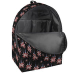 American Marijuana Leaf Pattern Print Backpack