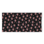 American Marijuana Leaf Pattern Print Beach Towel
