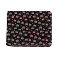 American Marijuana Leaf Pattern Print Bifold Wallet