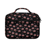 American Marijuana Leaf Pattern Print Briefcase Bible Bag