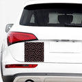 American Marijuana Leaf Pattern Print Car Sticker