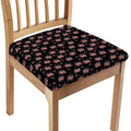 American Marijuana Leaf Pattern Print Chair Cushion Cover