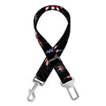 American Marijuana Leaf Pattern Print Dog Seat Belt