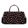 American Marijuana Leaf Pattern Print Duffel Bag