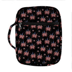 American Marijuana Leaf Pattern Print Front Pocket Bible Bag