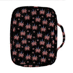 American Marijuana Leaf Pattern Print Front Pocket Bible Bag