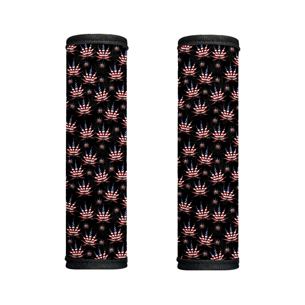 American Marijuana Leaf Pattern Print Handle Covers