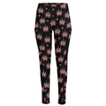 American Marijuana Leaf Pattern Print High-Waisted Pocket Leggings