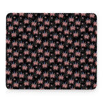American Marijuana Leaf Pattern Print Mouse Pad