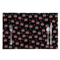 American Marijuana Leaf Pattern Print Placemat