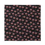 American Marijuana Leaf Pattern Print Silk Bandana