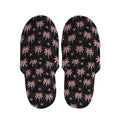 American Marijuana Leaf Pattern Print Slippers