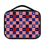American Patriotic Patchwork Print Classic Bible Case