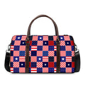 American Patriotic Patchwork Print Duffel Bag