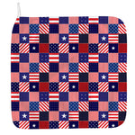 American Patriotic Patchwork Print Hand Towel