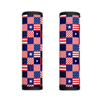 American Patriotic Patchwork Print Handle Covers